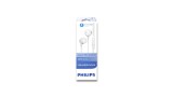 FONE DE OUVIDO HEADPHONE COM MICROFONE  PHILIPS  SERIE 1000 TAUE 101 BRANCO