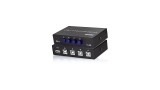 SWITCH HUB  4 PORTAS USB 2.0 TIPO-B  IMPRESSORA / SCANNER  KNUP KP-SW102