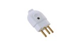 PLUG AC MACHO 10A 3 PINOS