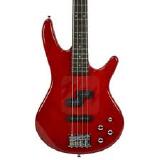 CONTRA BAIXO IBANEZ 4 CORDAS ATIVO GSR 200 TR VERMELHO