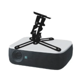 SUPORTE PROJETOR BRASFORMA TETO PRETO SBRP757