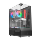 Gabinete Liketec Kingdom Dark Mid Tower Tipo Aquario LC-AT-KINGDOM-2095