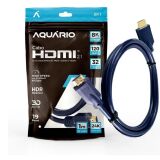 CABO HDMI 2.1 AQUÁRIO 8K 1 METRO - PONTA BANHADA A OURO