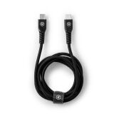 CABO USB TIPO C X TIPO C PRETO IWILL HARD 2274