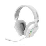 HEADSET GAMER SEM FIO, REDRAGON MIRA 7.1, RGB, BLUETOOTH, 2.4GHZ, P3, BRANCO - H868W