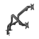 SUPORTE MORÇA PARA MESA ARTICULADO 2 MONITORES PISTAO A GAS EVOLUT ESG-20