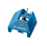 AGULHA TOCA DISCO/VITROLA AZUL CÔNICA ATVMN95C AUDIO TECHNICA