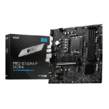 PLACA MAE LGA 1700 MSI PRO B760M-P - DDR4 - MATX - M.2 - VGA HDMI DISPLAYPORT