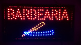 PLACA LED - BARBEARIA