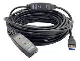 CABO EXTENSOR REPETIDOR  USB 3.0 ATIVO 15METROS  REFORÇADO