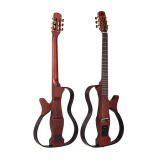 VIOLÃO ELÉTRICO NYLON VAZADO MARQUES VN-19CTSEQ CASTANHO FOSCO FISHMAN