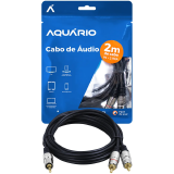 CABO AQUARIO P2 ESTEREO X 2 RCA CBO-402 2 M