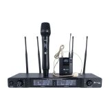 MICROFONE SEM FIO KADOSH K622C DUPLO BASTÃO HEADSET