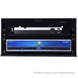 MINI RACK PARA DVR C/FECHADURA BRANCA ONIX