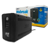 NOBREAK NHS COMPACT PLUS 4 SENOIDAL 1000VA E.BIVOLT S.120V OU CONF 220V BAT 2X7AH/24V 8 TOMADAS