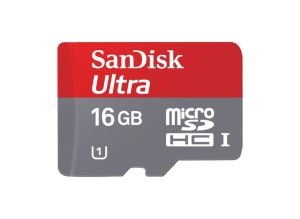 CARTAO DE MEMORIA MICRO SD 16GB SANDISK CLASSE 10 ULTRA 80MB/S