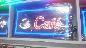 PLACA LED - CAFÉ
