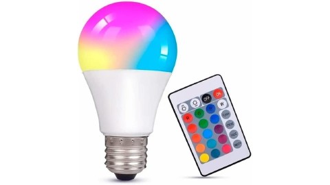 LAMPADA LED BULBO 7W RGB COM CONTROLE
