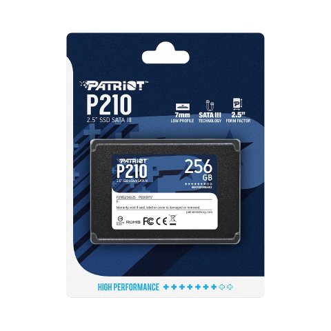 SSD 256GB PATRIOT P210 2 5 SATA III
