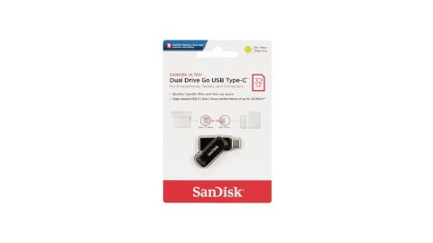 PEN DRIVE 32GB SANDISK ULTRA DUAL DRIVE USB TIPO-C