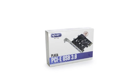 PLACA PCI-E 4 PORTAS USB 3.0  KNUP KP-T102