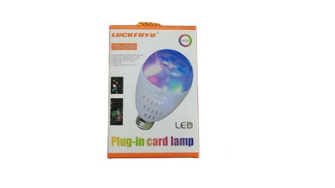 LAMPADA GIRATORIA RGB COM 8 PLACAS LUCKFOYU TB-0580