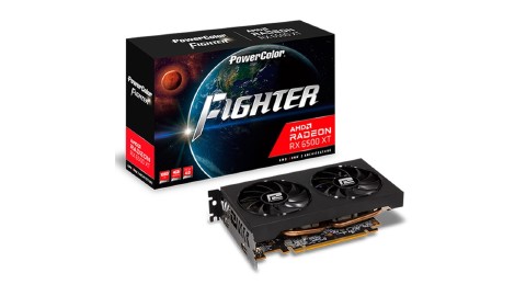 PLACA DE VIDEO POWERCOLOR FIGHTER  RX 6500XT 4GB GDDR6 AMD RADEON 4.0 1080FHD