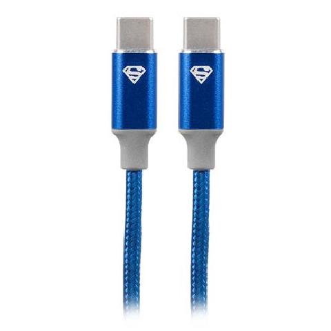 CABO TIPO C PARA TIPO C  2.0 1.5M DC MOBILE SUPERMAN CHIP SCE 018-0903