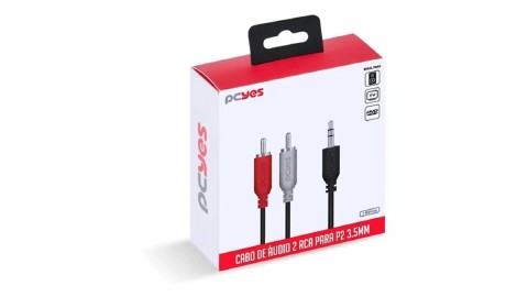 CABO P2 X 2 RCA 2M PCYES P2R35-2