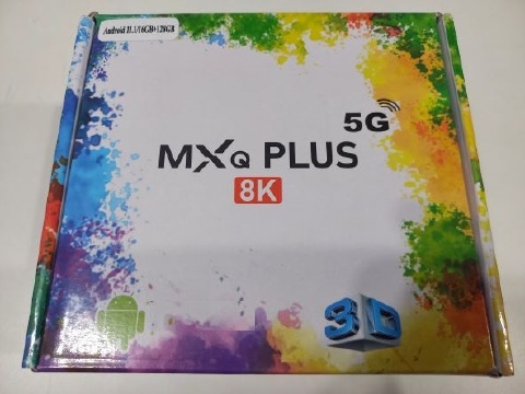 MINI PC TV BOX ANDROID 11.1 MXQ PLUS 16GB RAM 128GB MEM  8K ULTRA HD  5G WIFI
