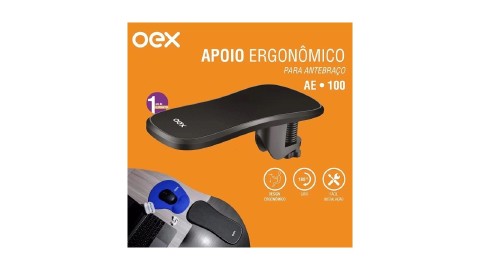 APOIO ERGONOMICO PARA ANTEBRACO OEX AE-100