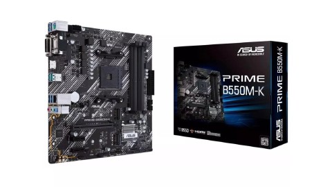 PLACA MAE AMD AM4 ASUS PRIME B550M-K DDR4 HDMI/DVI/VGA/M2/USB3.2