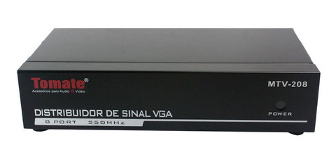 SPLITTER VGA 1 x 8 SAIDAS TOMATE MTV-208