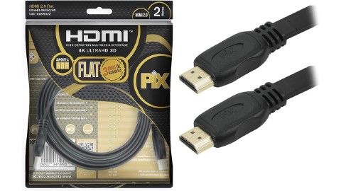 CABO HDMI 2M CHIP SCE PIX 2.0 4K FLAT 018-5022
