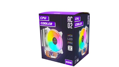 COOLER PARA PROCESSADOR GAMING MASTER AC02 BRANCO/RGB KMEX