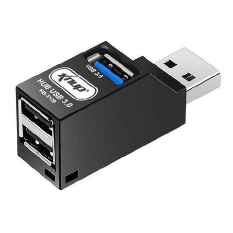 HUB USB PORTAS 2.0 E 3.0 3 PORTAS KNUP HB-T129