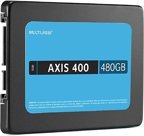 SSD MULTILASER 480GB AXIS 400 2.5