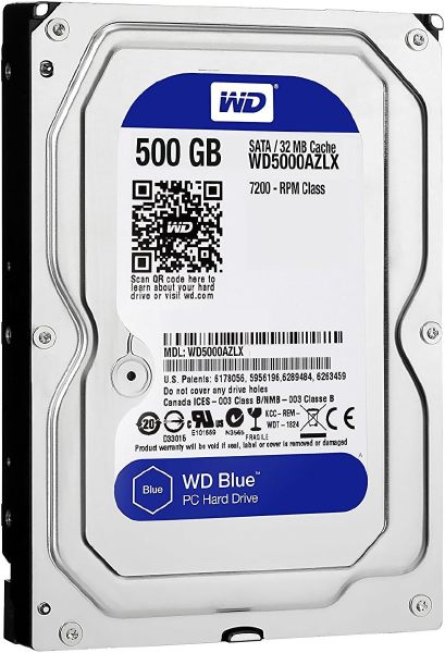 HD DESKTOP 3.5 500GB WESTERN DIGITAL BLUE  WD500AZLX