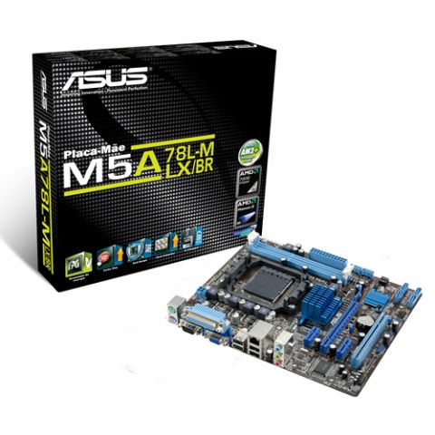 PLACA MAE AMD   AM3+  ASUS M5A78L-M LX/BR