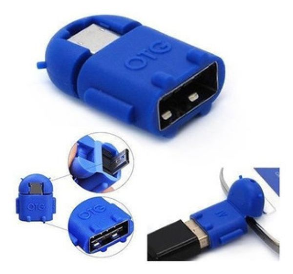 ADAPTADOR USB FEMEA PARA MICRO USB V8 OTG - IT-BLUE