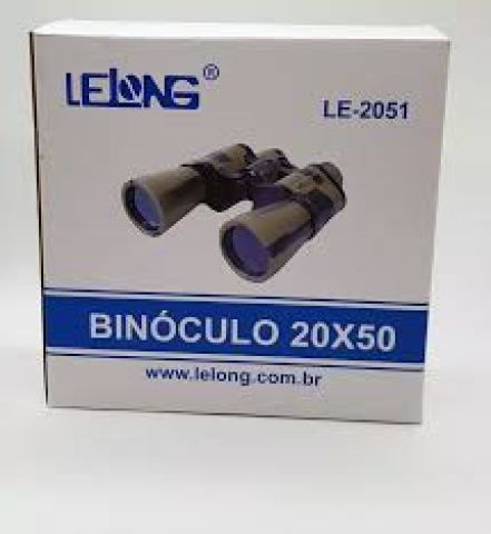 BINÓCULO 20X18 COMPACTO LEVE LONGO ALCANCE LELONG LE-2051