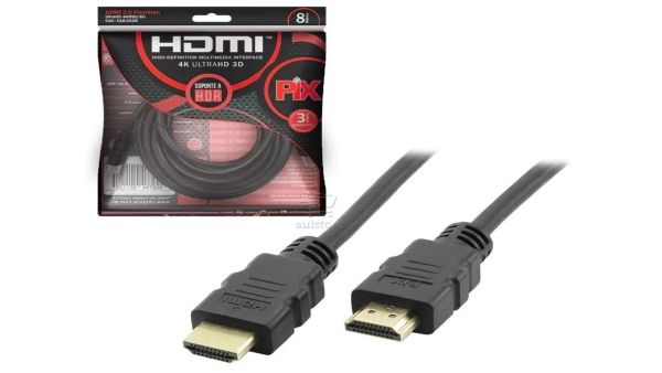CABO HDMI 8M CHIP SCE PIX 2.0 4K ULTRA HD 018-2228