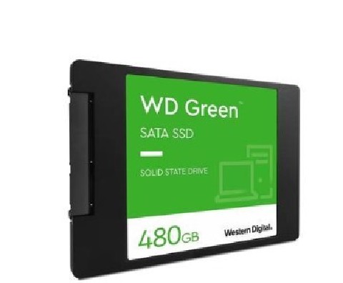 SSD 480GB WESTERN DIGITAL GREEN 2.5 SATA WDS480G3G0A