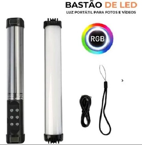 BASTAO DE LUZ RGB LED TOMATE MLG-118RGB