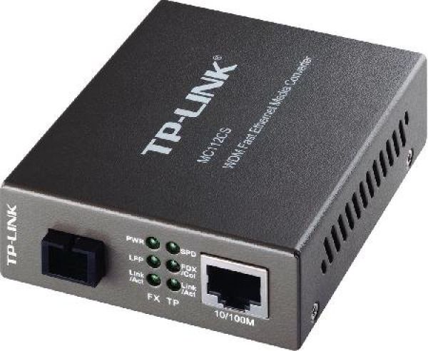 CONVERSOR FIBRA TP-LINK MC112CS  RJ45 10/100 MBPS