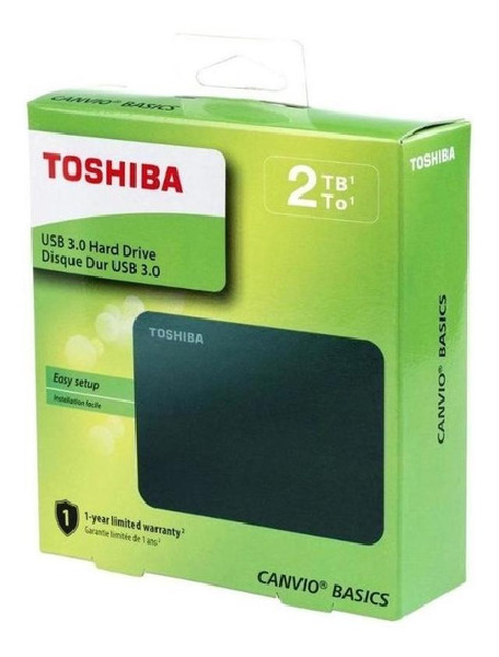 HD EXTERNO 2.5 2TERA TOSHIBA USB 3.0