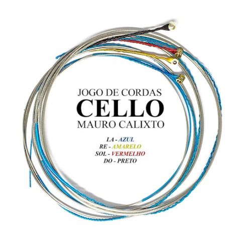 JOGO DE CORDAS P/ VIOLONCELO 4/4 MAURO CALIXTO