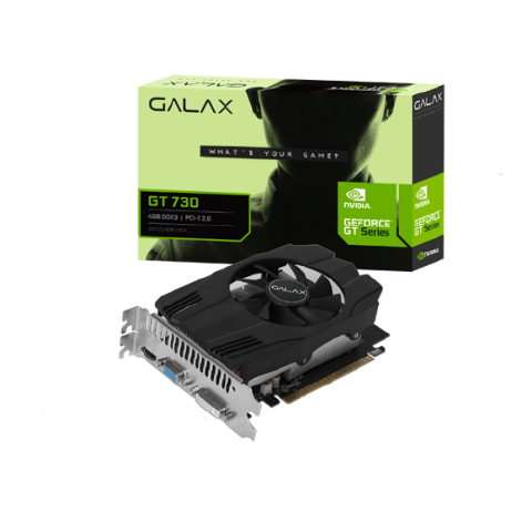 PLACA DE VIDEO 4GB GALAX GT730 DDR3 73GQS4H00WG