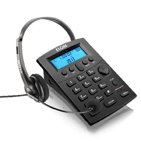 TELEFONE HEADSET ELGIN C/ IDENTIFICADOR HST-8000