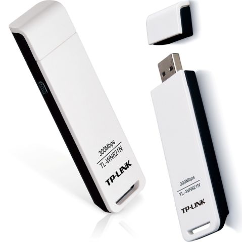 ADAPTADOR USB WIRELESS TP-LINK 300MBPS TL-WN821N